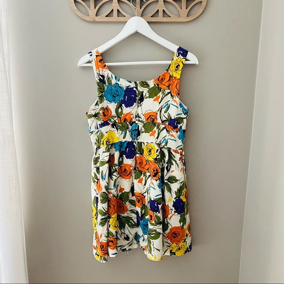 Pins and Needles Floral Print Mini Dress Sz 8 - Picture 7 of 8